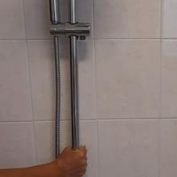 kit colonna doccia con deviatore cromato