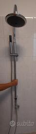 kit colonna doccia con deviatore cromato