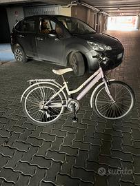 bici da ragazza lilla