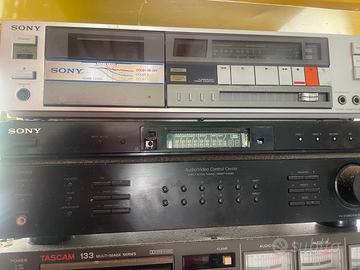 Ampli e  piastra Sony