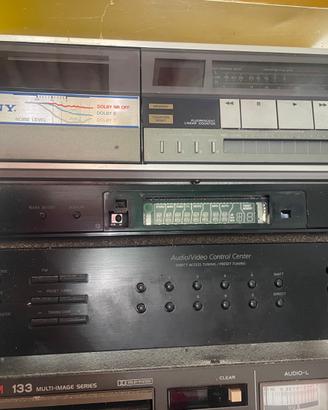 Ampli e  piastra Sony