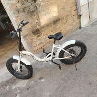 Bici TEKIO bike 20x 4.0 con gomme da  cross