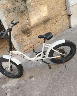 Bici TEKIO bike 20x 4.0 con gomme da  cross