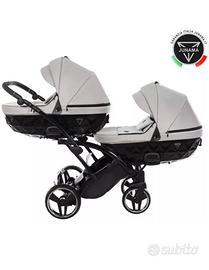 Passeggino Junama Trio Diamond Gemellare 3 in 1