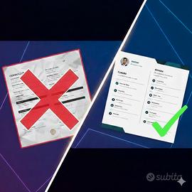 ? Creo Cv professionali e assistenza PC?