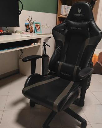 Sedia da gaming oversteel ultimet reclinabile