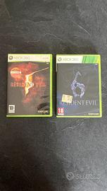 Resident Evil 5 + 6 Xbox 360 PAL ITA
