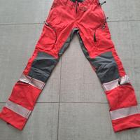 pantaloni Overskj  rosso 118 croce rossa Reverse 