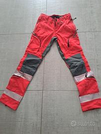 pantaloni Overskj  rosso 118 croce rossa Reverse 