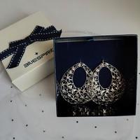 Orecchini argento 925 goccia 