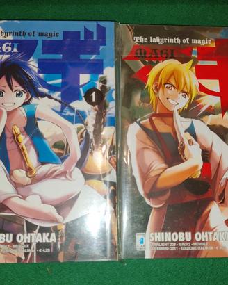 Magi - The Labyrinth of Magic 1 e 2 Star Comics