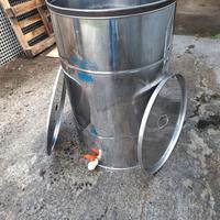 botte serbatoio inox 400 lt
