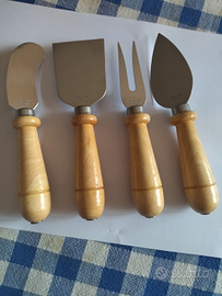 Taglia formaggio kit 4 pezzi acciaio inossidabile