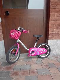 bici bambina 14 pollici 