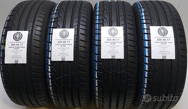 4 GOMME 205 45 17 DUNLOP A49059