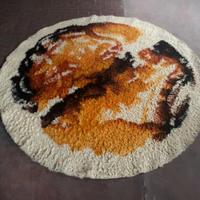 Tappeto in lana originale anni 70