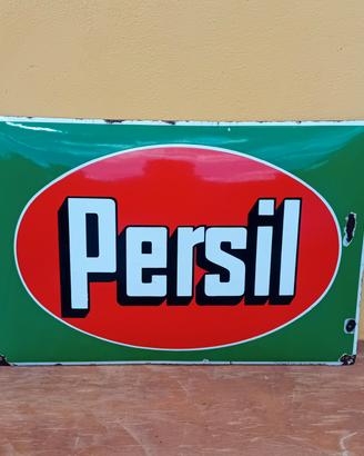 Insegna Smaltata Bombata Persil