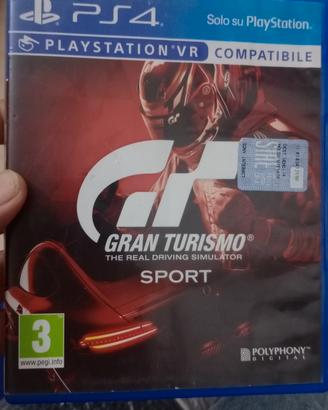 gioco PS4 gran turismo sport