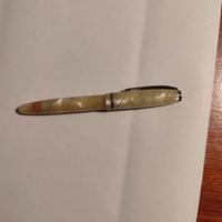 vintage penna Elmo madreperla