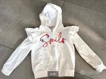 Felpa cotone bambina Original Marines 7/8 anni