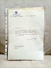 Lotto 5 Lettere Istituzionali d'Epoca 1959/1994