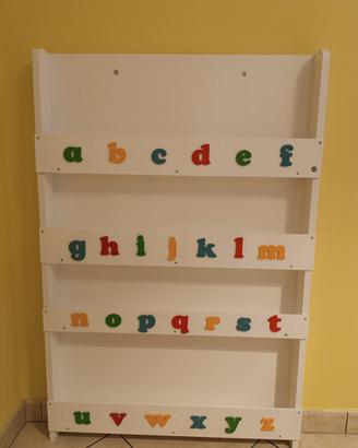 libreria frontale montessoriana Little tidy books