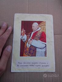rivista papa Giovanni - santino / cartolina