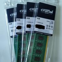 DIMM RAM DDR3L 1600 8Gb Crucial x PC desktop NUOVE
