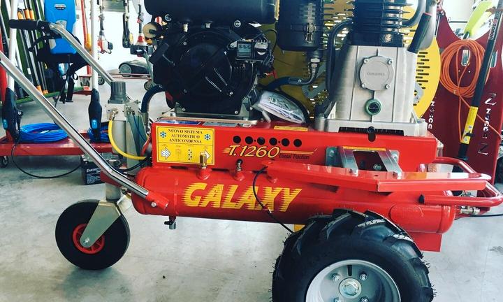 Motocompressore semovente Zanon Galaxy T1260 Diese
