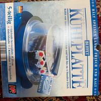 Piatto torta refrigerato con ghiaccioli - NUOVO