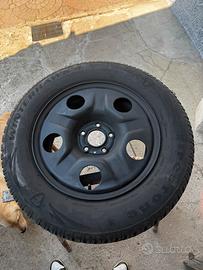 Gomme invernali con cerchio
