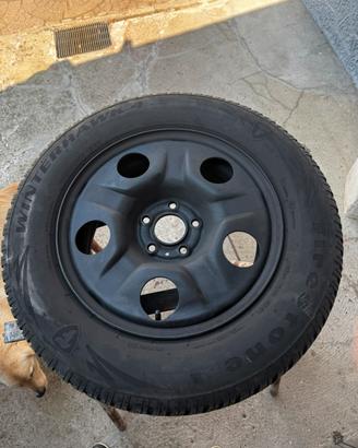 Gomme invernali con cerchio