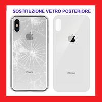 VETRO POSTERIORE IPHONE per la SOSTITUZIONE