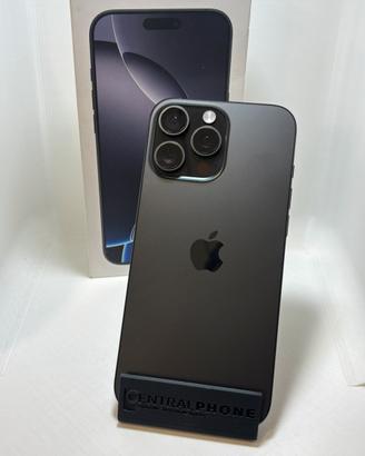 IPhone 16 Pro Max 256B Black batteria 100%