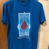 T-shirt Volcom blu, taglia M