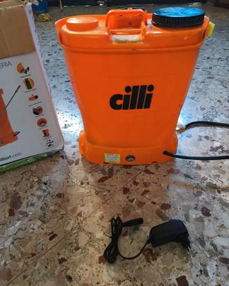 pompa a spalla a batteria della cilli