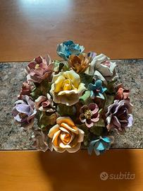 Centrotavola fiori Capodimonte