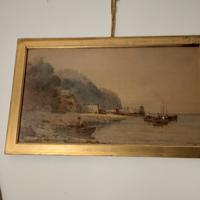 Acquarello Inglese 36x35, 800 Inglese firmato