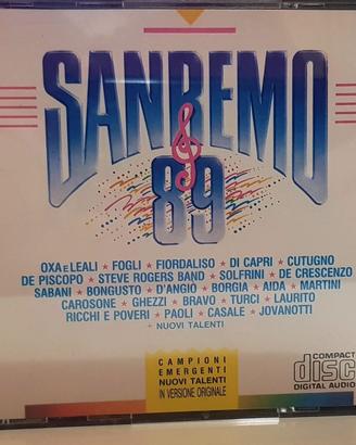 cd Sanremo 1989