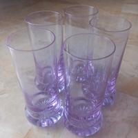 5 bicchieri tumbler in alessandrite 