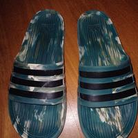 Ciabatte a fascia Adidas verdi