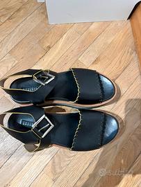 Scarpe estive zeppa dritta