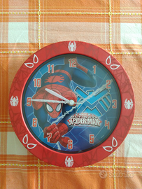 Orologio da parete spiderman