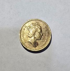 Moneta One Pound 1996 Regno Unito 