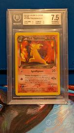 Dark Typhlosion Holo R 10/105 - BGS 7.5 - ITA 1 Ed