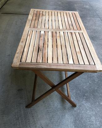 Tavolo il legno 110X65