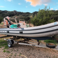 Motore gommone e carello