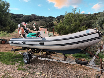 Motore gommone e carello