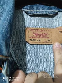 giubbotto jeans Levis originale