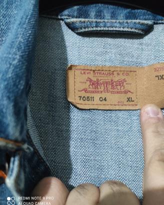 giubbotto jeans Levis originale